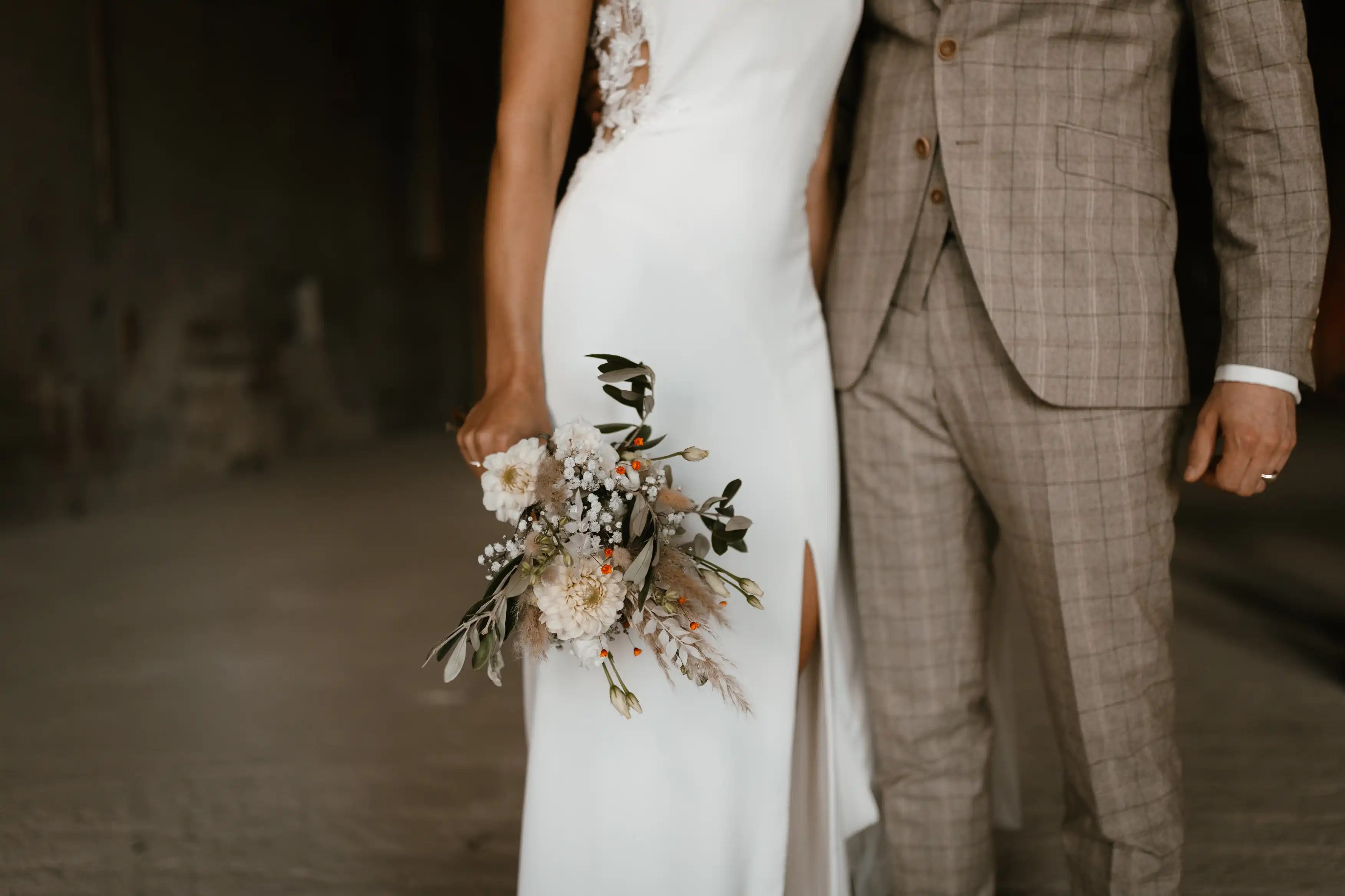 Prachtig bruidsboeket met bijbehorende prijsindicatie